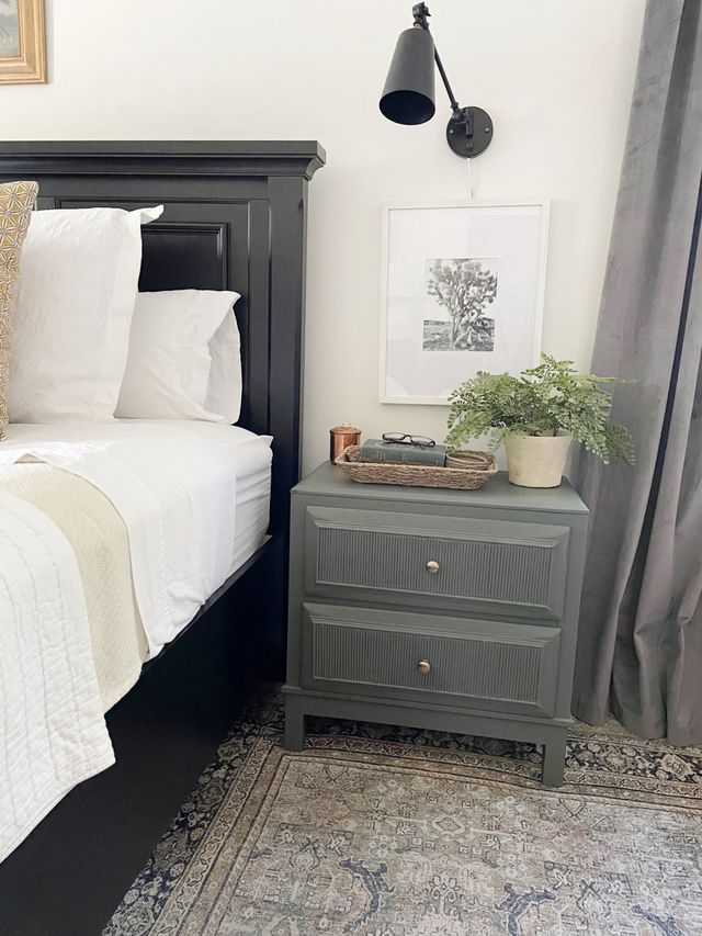 Dark grey 2024 night stands